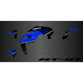 Kit deco 100% Monster Edition (Azul) - IDgrafix - Yamaha MT-07 (después de 2018) -idgrafix