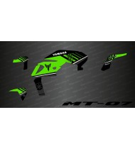Kit deco 100% Monster Edition (Verde) - IDgrafix - Yamaha MT-07 (dopo il 2018)