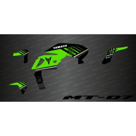 Kit deco 100% Monster Edition (Green) - IDgrafix - Yamaha MT-07 (after 2018) - IDgrafix