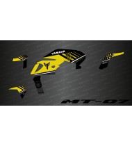Kit deco 100% Monster Edition (Amarillo) - IDgrafix - Yamaha MT-07 (después de 2018)