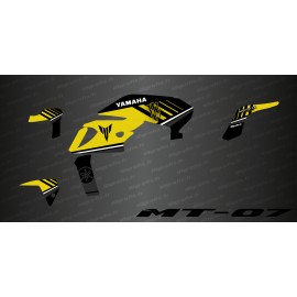 Kit deco 100% Monster Edition (Yellow) - IDgrafix - Yamaha MT-07 (after 2018) - IDgrafix