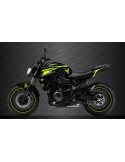 Kit déco 100% Perso Monster Race Edition (Jaune) - IDgrafix - Yamaha MT-07 (2018-2020)