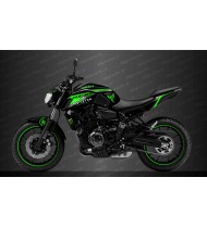 Kit decorativo 100% personalizado Monster Race Edition (Verde) - IDgrafix - Yamaha MT-07 (2018-2020) - Idgrafix