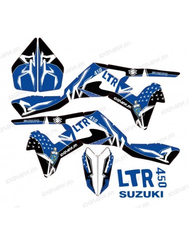 Kit decorazione Street Blu - IDgrafix - Suzuki LTR 450