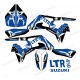 Kit dekor Street Blau - IDgrafix - Suzuki LTR 450