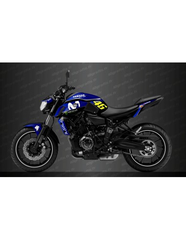 Kit deco GP Edition (Blue) - IDgrafix - Yamaha MT-07 (after 2018)