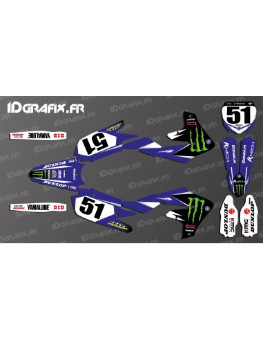 Kit de decoració Justin Barcia 2018 AMA Edició - Yamaha YZ/YZF 125-250-450 -idgrafix