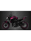 100% Custom Monster Race Edition deco kit (pink) - IDgrafix - Yamaha MT-07 (2018-2020)