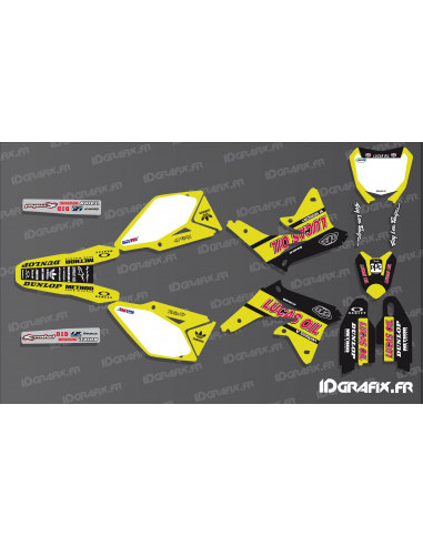 Kit déco Lucas Oil Réplica pour Suzuki RM/RMZ