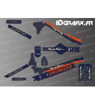 Kit deco TroyLee Edition Full (Blu/Arancione) - Specializzata Levo Carbon