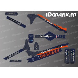 Kit deco TroyLee Edition Full (Blue/Orange) - Specialized Levo Carbon - IDgrafix