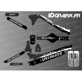 Kit deco TroyLee Edition Full (Black/White - Specialized Levo Carbon - IDgrafix