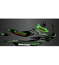 Kit décoration Rockstar Edition Full (Vert) - pour Seadoo GTI