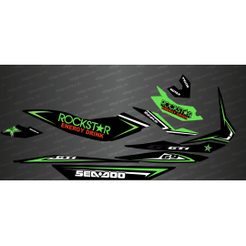 Kit décoration Rockstar Edition Full (Vert) - pour Seadoo GTI-idgrafix