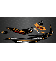Kit décoration Rockstar Edition Full (Orange) - pour Seadoo GTI