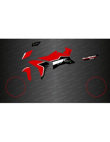 Kit de decoració Vermella GP d'Edició - Yamaha MT-09 Traçadors -idgrafix