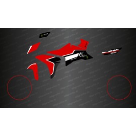 Kit de decoración Roja GP Edition - Yamaha MT-09 Tracer -idgrafix