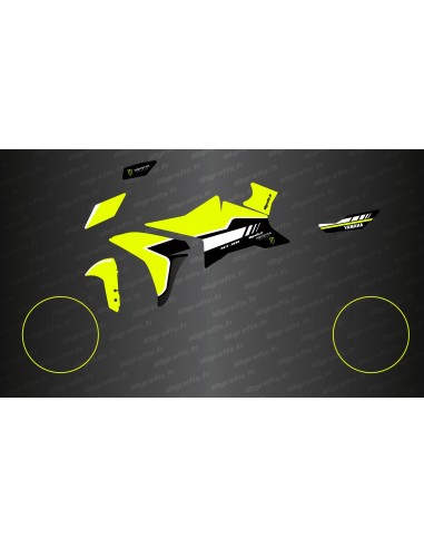 Kit de decoració Fluorescent Groc GP d'Edició - Yamaha MT-09 Traçadors -idgrafix