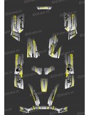 Kit Déco Perso Monster Edition (Gris/Jaune) - Kymco 550 / 700 MXU