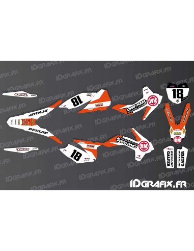 Kit deco Blake Baggett 18 AMA Réplica- KTM SX - SXF