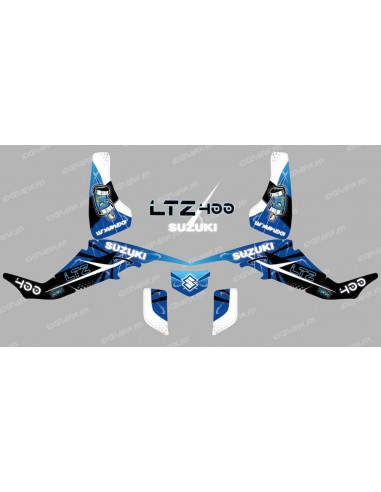 Kit décoration Space Bleu - IDgrafix - Suzuki LTZ 400