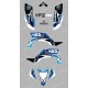 Kit de decoració de l'Espai Blau - IDgrafix - Yamaha YFZ 450