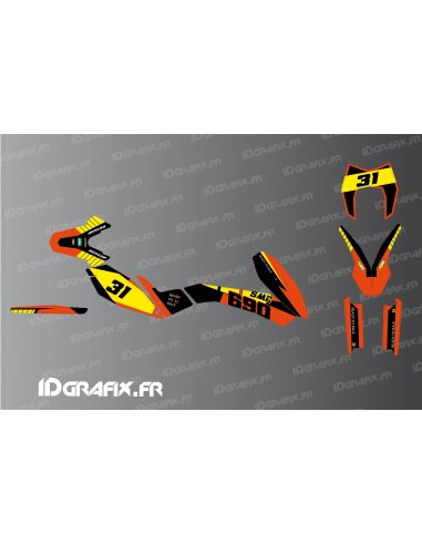 Kit déco Factory Edition pour KTM 690 SMC