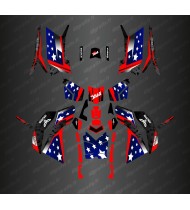 Kit de decoración de estados UNIDOS cuestión (Completo) - IDgrafix - Polaris 850/1000 Scrambler