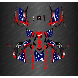 Kit de decoración de estados UNIDOS cuestión (Completo) - IDgrafix - Polaris 850/1000 Scrambler -idgrafix