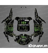 Kit de décoration Monstruo 2018 Edición (verde)- IDgrafix - Polaris RZR 1000 S/XP