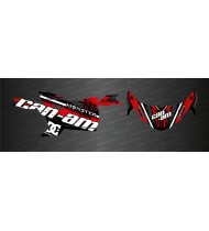Kit decoration Factory Edition (Red) - Idgrafix - Can Am Maverick Trail