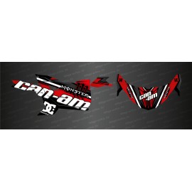 Kit decoration Factory Edition (Red) - Idgrafix - Can Am Maverick Trail - IDgrafix