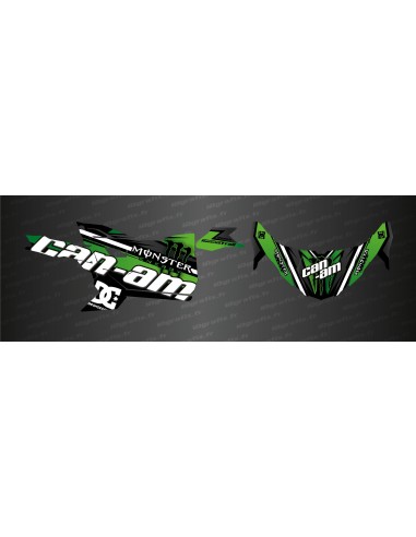 Kit decoration Factory Edition (Green) - Idgrafix - Can Am Maverick Trail