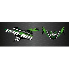 Kit decoration Factory Edition (Green) - Idgrafix - Can Am Maverick Trail - IDgrafix