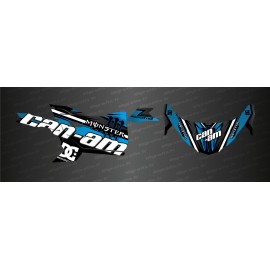 Kit decoration Factory Edition (Blue) - Idgrafix - Can Am Maverick Trail - IDgrafix