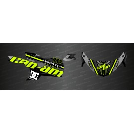 Kit decoration Factory Edition (Yellow Mentha) - Idgrafix - Can Am Maverick Trail - IDgrafix