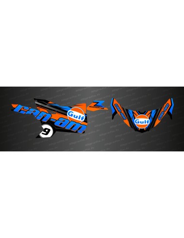 Kit décoration Gulf Edition - Idgrafix - Can Am Maverick Trail