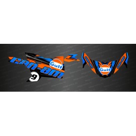Kit decoration Gulf Edition - Idgrafix - Can Am Maverick Trail - IDgrafix