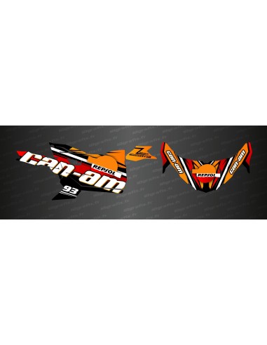 Kit décoration Repsol Edition - Idgrafix - Can Am Maverick Trail