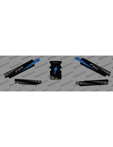 Kit déco 100% Perso - Complement Protection Base (BLEU) - Specialized