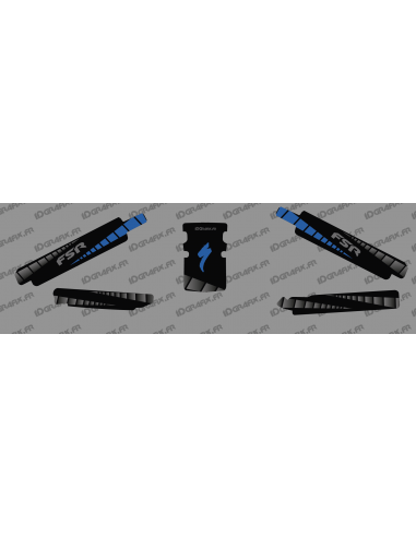 Kit deco 100% Custom - Supplementary Protection Base (BLUE) - Specialized
