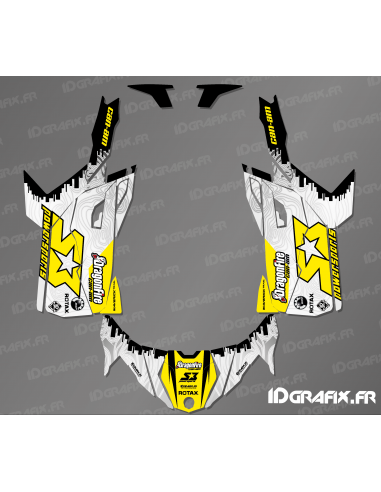 Kit décoration Race US Edition - Idgrafix - Can Am Maverick Trail