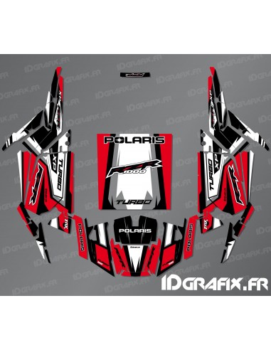 Kit décoration Straight Edition (Rouge)- IDgrafix - Polaris RZR 1000 Turbo