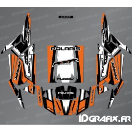 Kit decoration Straight Edition (Orange) - IDgrafix - Polaris RZR 1000 Turbo