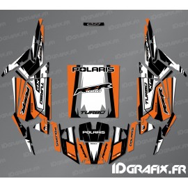 Kit decoration Straight Edition (Orange)- IDgrafix - Polaris RZR 1000 Turbo - IDgrafix