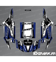 Kit de decoración Straight Edition (Azul) - IDgrafix - Polaris RZR 1000 Turbo