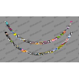 Lot 2 Stickers Bomb Edition - Rim Roval - IDgrafix