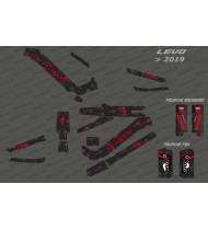 Kit deco Carbon Edition Full (Red) - Specialized Levo (after 2019)