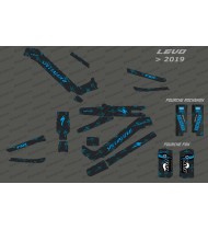 Kit deco Carbon Edition Full (Blue) - Specialized Levo (after 2019)