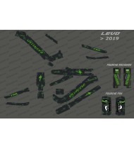 Kit deco Carbon Edition Full (Green) - Specialized Levo (after 2019)